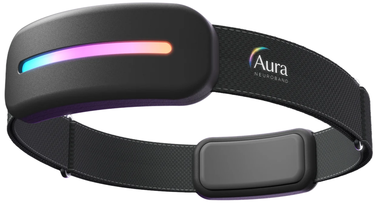The Aura Neuroband seen from the side